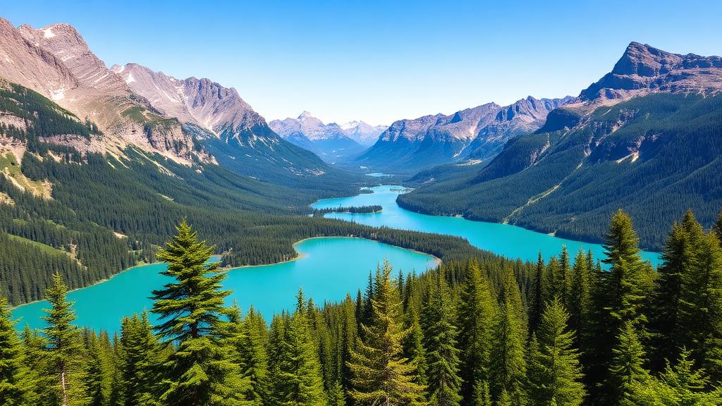 Typische Landschaft der Ferienregion Graubünden