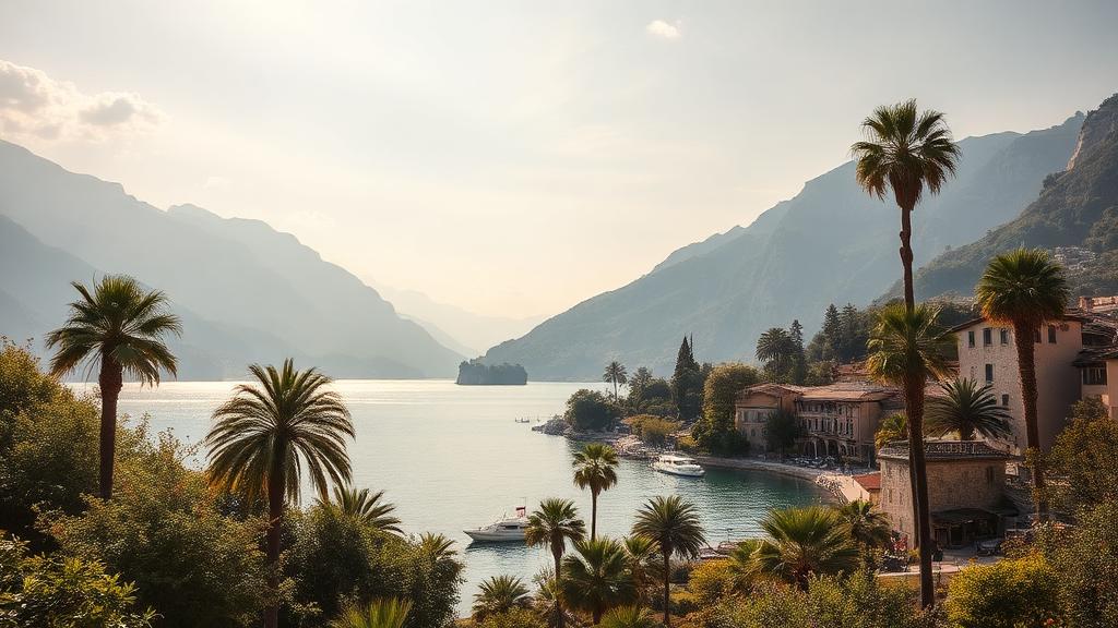 Typische Landschaft der Ferienregion Tessin