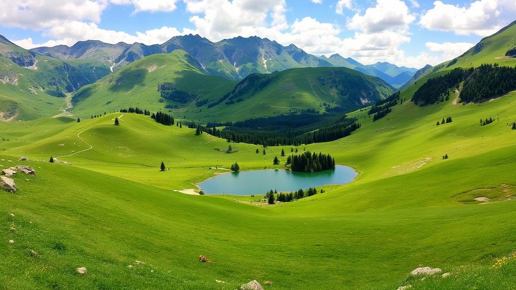 Typische Landschaft der Ferienregion Zentralschweiz